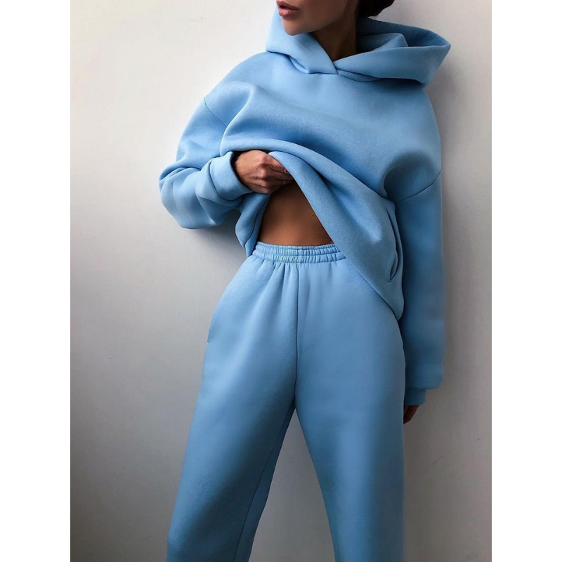 Cozy Women's Hoodie and Sweatpants Set