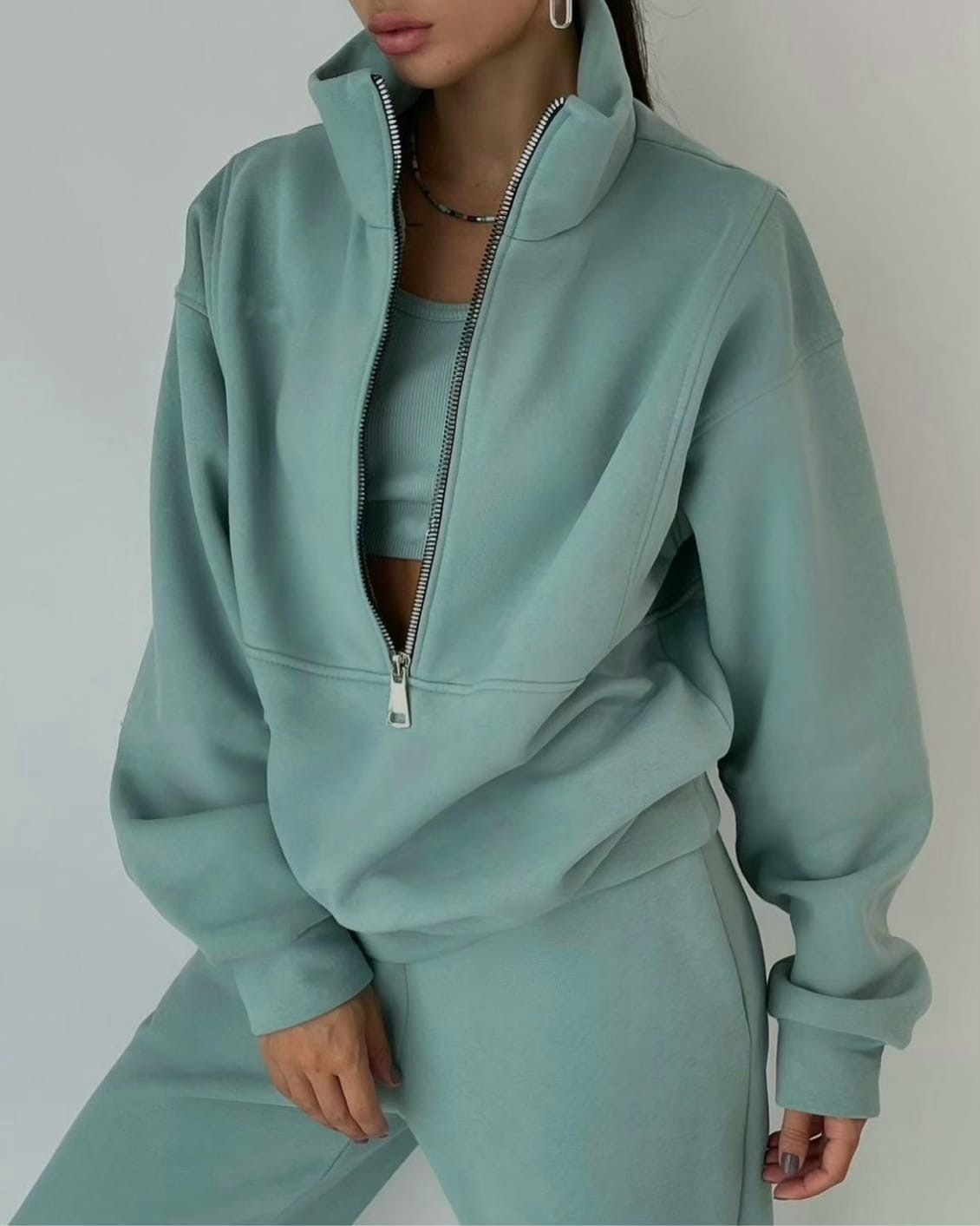 Comfy Women's Sleepwear Set - Soft Top & Leggings