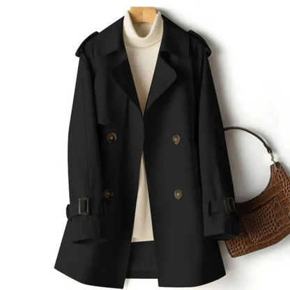 Classic Ladies Long Winter Coat - ModishWorld