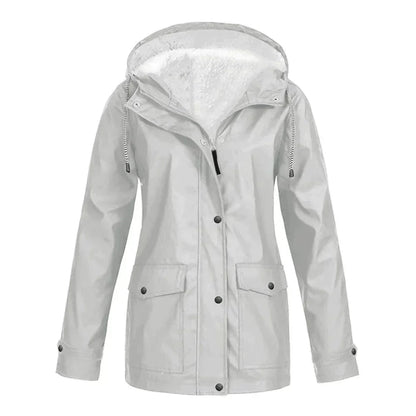 Waterproof Hooded Coat - Insulated Ladies Jacket