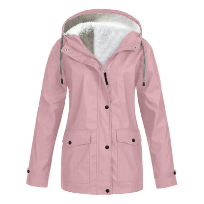 Waterproof Hooded Coat - Insulated Ladies Jacket
