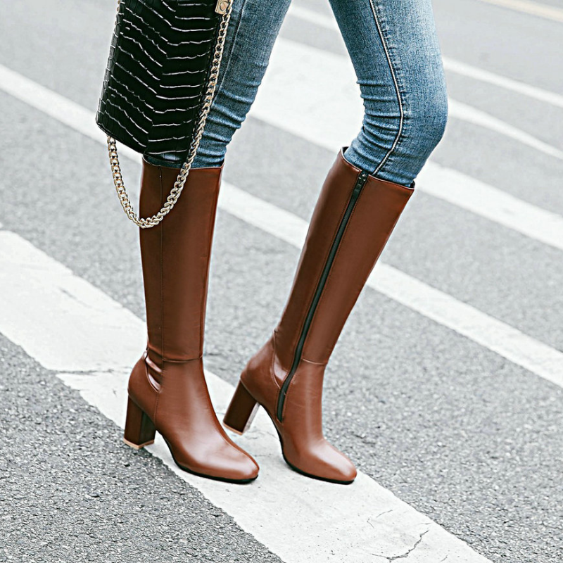 Stylish High Heel Women's Boots - ModishWorld