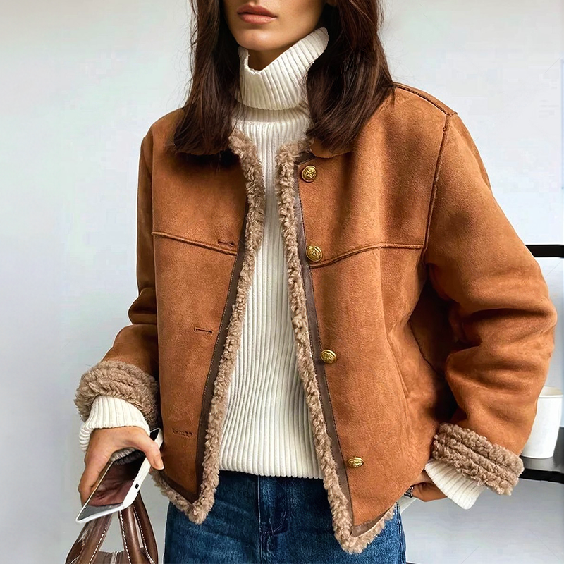 Classic Soft Leather Women's Jacket - ModishWorld