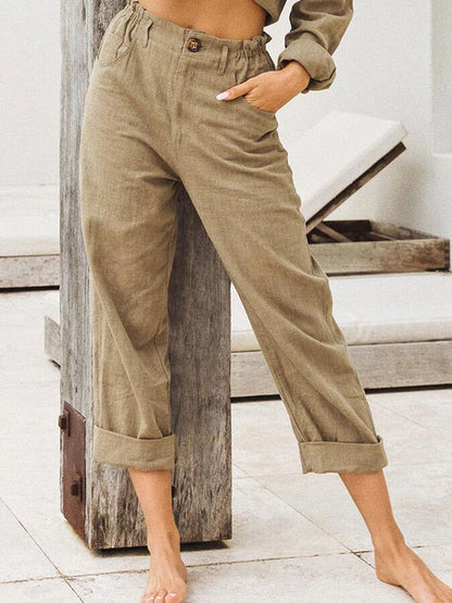 Fashionable Women's Slim Fit Pants - ModishWorld