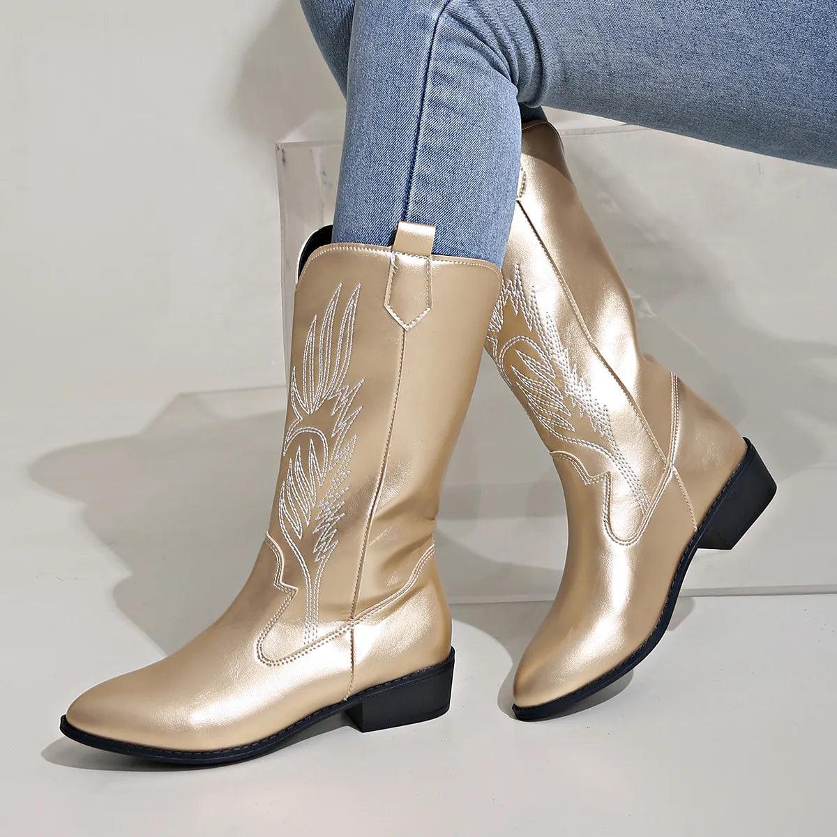 Women's Classic Country Riding Boots - ModishWorld