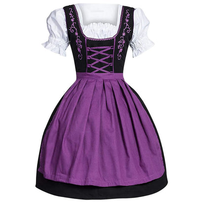 Traditional German Beer Maiden Costume Dress