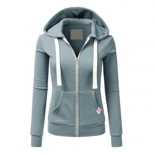 Women's Slim Fit Fleece Hooded Jacket