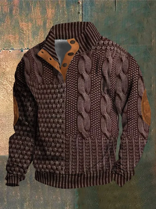 Classic Men's Cashmere Crew Sweater - ModishWorld