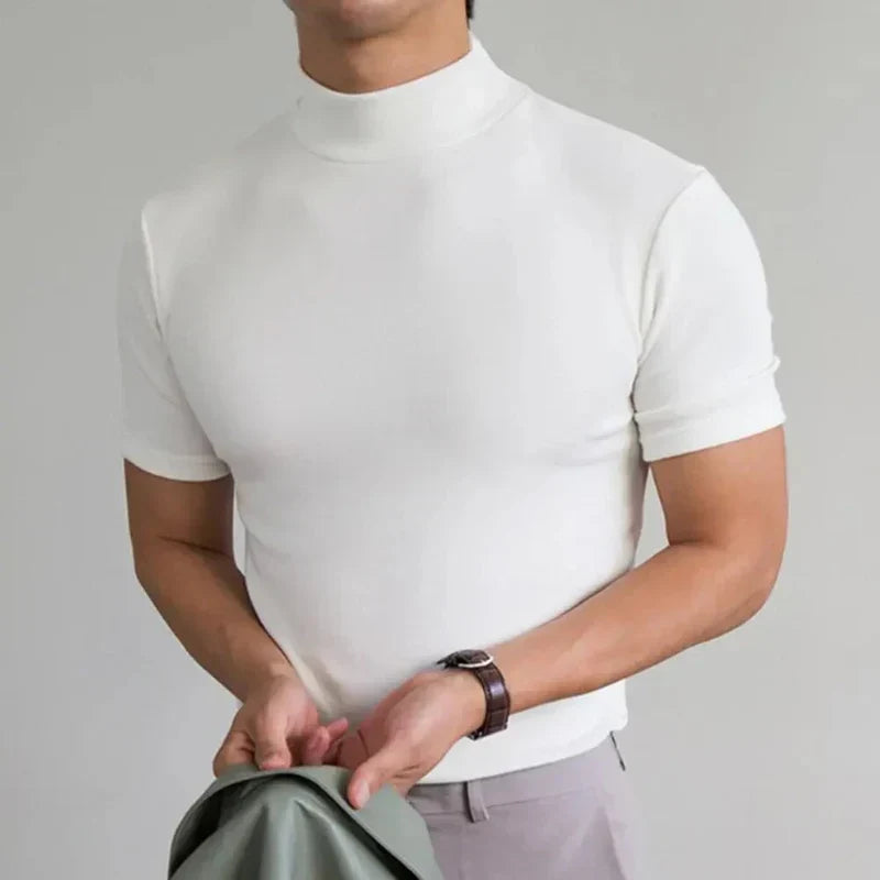 Slim Fit Men's Short Sleeve Tee - ModishWorld