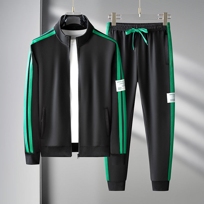 Men's Classic Stripe Jogger Suit - ModishWorld