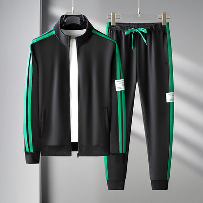 Men's Classic Stripe Jogger Suit - ModishWorld