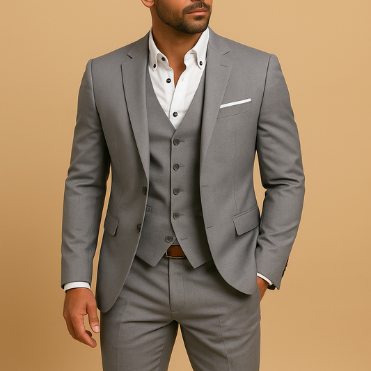 Classic Fit Men's Blazer Suit Set - ModishWorld