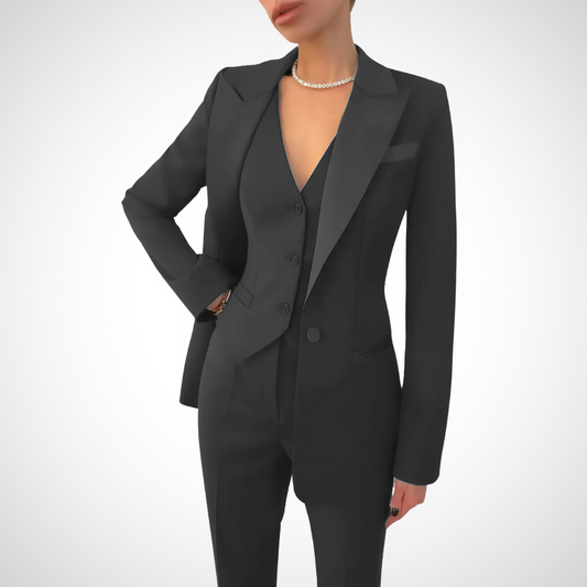 Classic 3 Piece Ladies Business Suit - Modish World