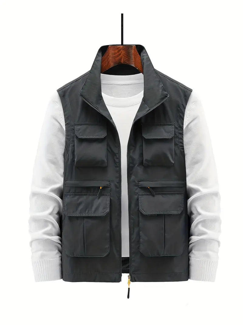 Practical Mens Zipper Fishing Vest