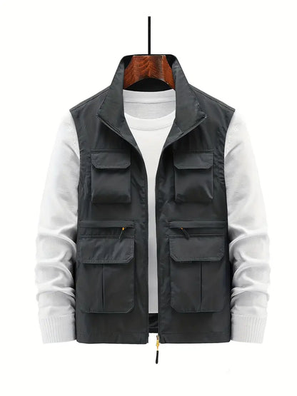 Practical Mens Zipper Fishing Vest