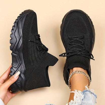 Soft and Breathable Thick Sole Women's Sneakers