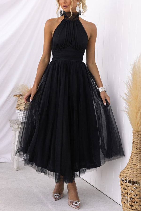 Elegant V Neck Midi Wedding Party Dress