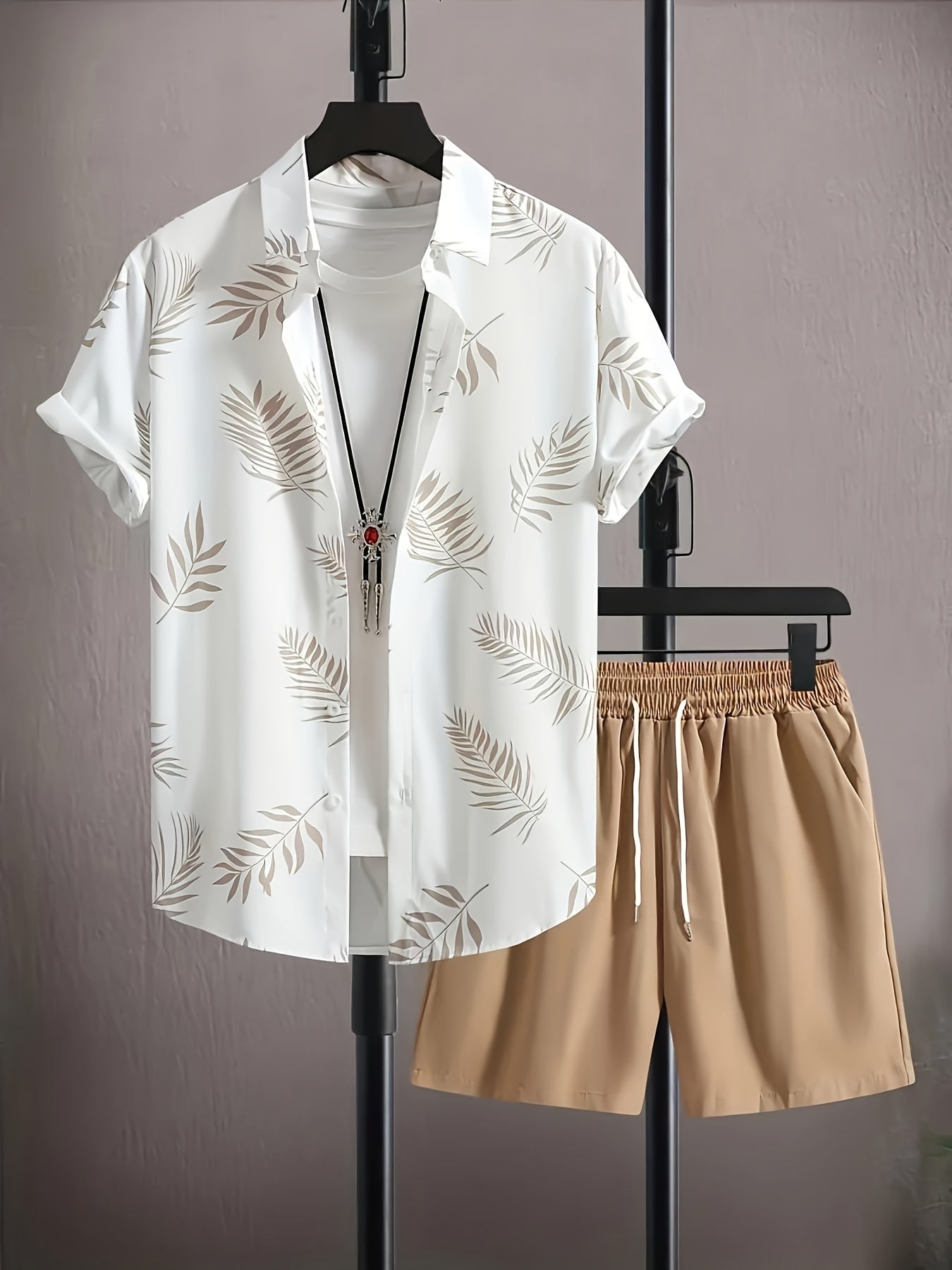 Summer Beach Shorts and Shirt Set for Men - ModishWorld