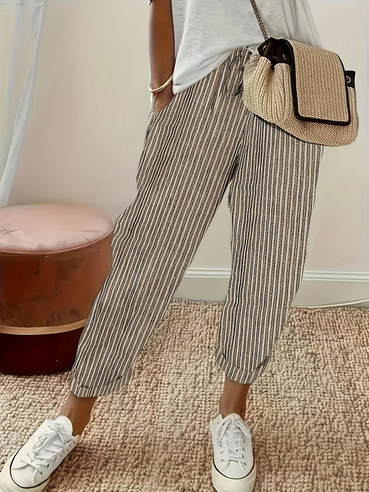 Colorful Lightweight Summer Trousers - ModishWorld