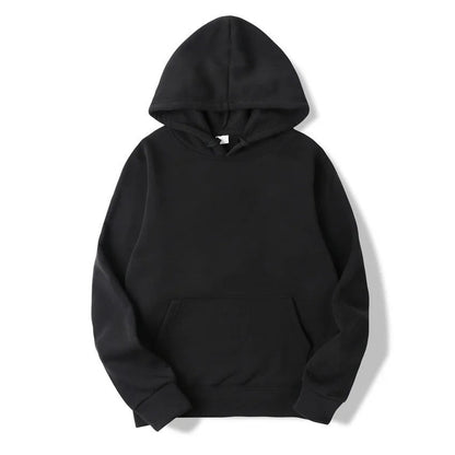 Classic Casual Hooded Sweatshirt with Pockets - ModishWorld