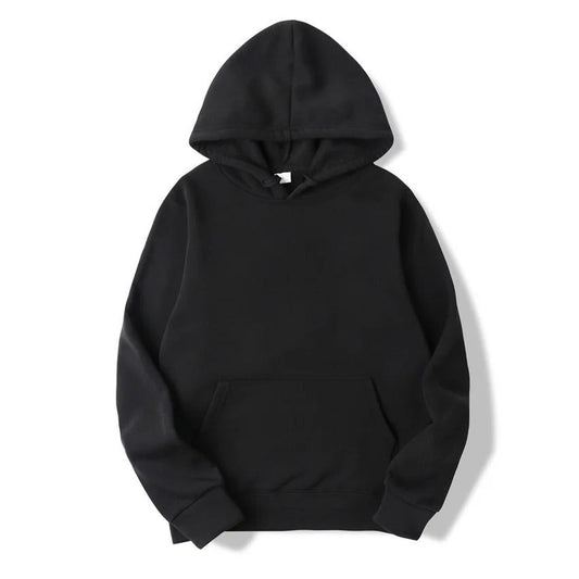 Classic Casual Hooded Sweatshirt with Pockets - ModishWorld