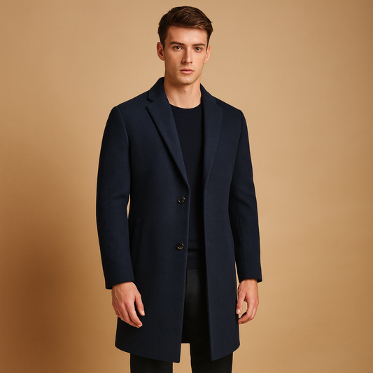 Classic Double Breasted Men's Trench Coat - Modish World