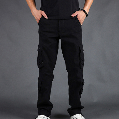 Men's Tactical Pants - Multiple Pockets Straight Fit