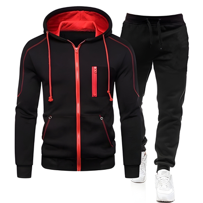 Athletic Full Zip Fitness Tracksuit