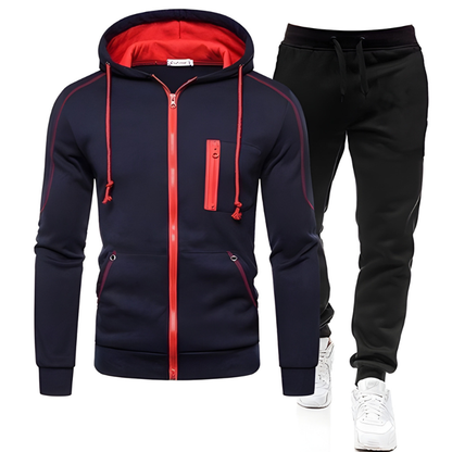 Athletic Full Zip Fitness Tracksuit