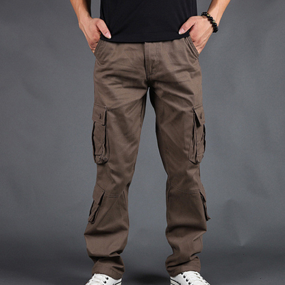 Men's Tactical Pants - Multiple Pockets Straight Fit