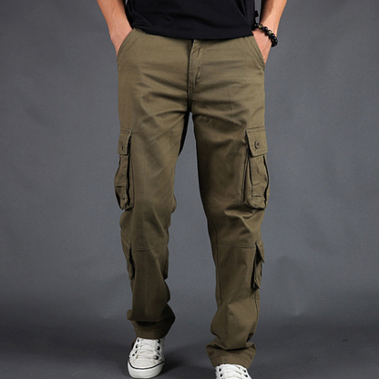 Men's Tactical Pants - Multiple Pockets Straight Fit