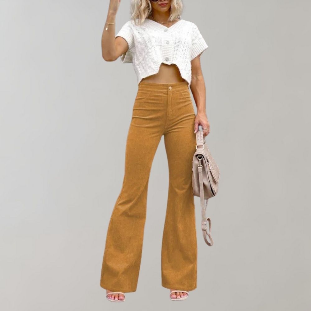 Women's Classic Wide Leg High Waisted Jeans