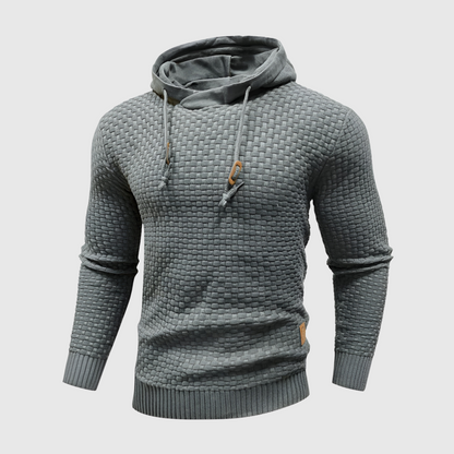 Men's Fleece Hoodie with Adjustable Hood