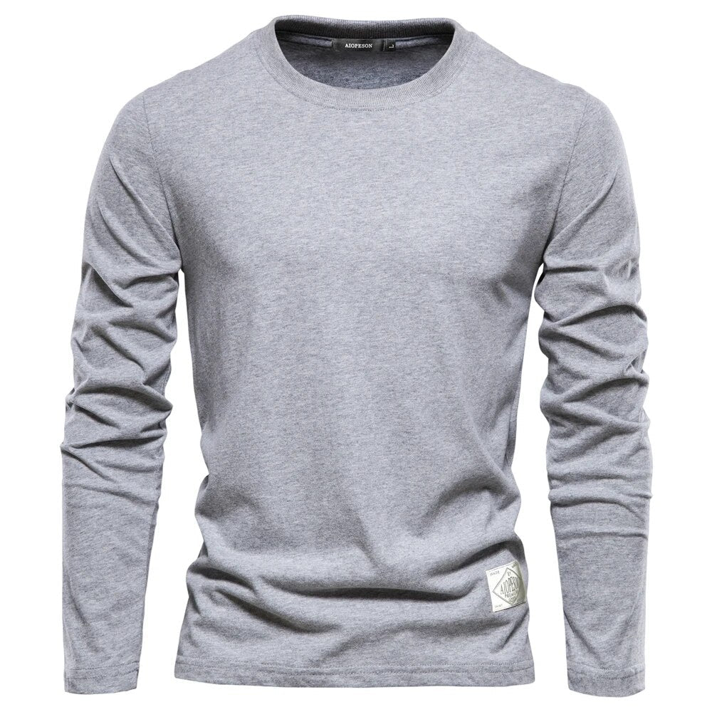 Classic Fit Crew Neck Mens Tee Shirt