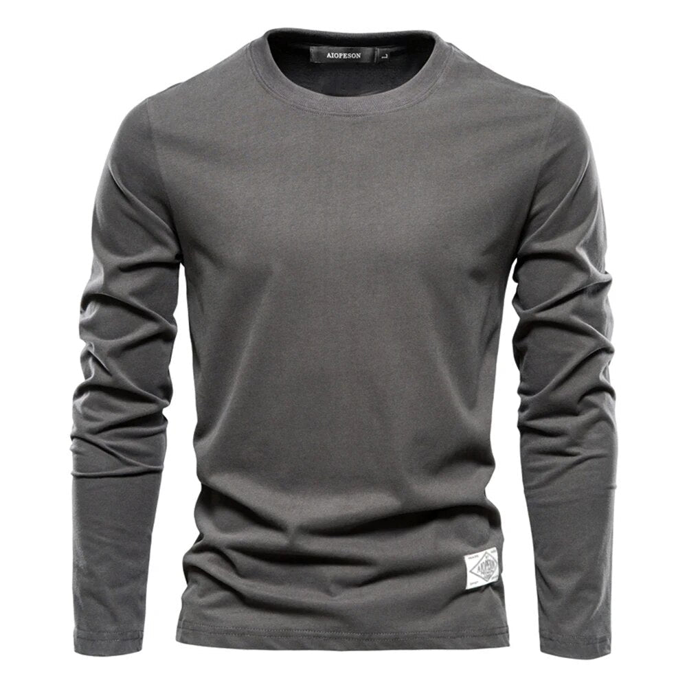 Classic Fit Crew Neck Mens Tee Shirt