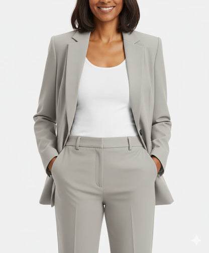 Classic Women's Two Piece Business Suit Set