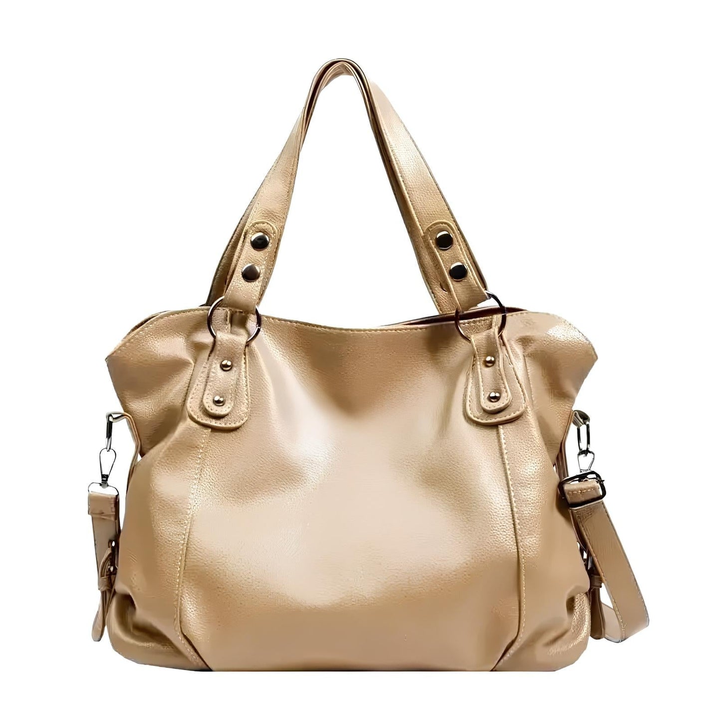 Big Luxe Leather Tote Bag