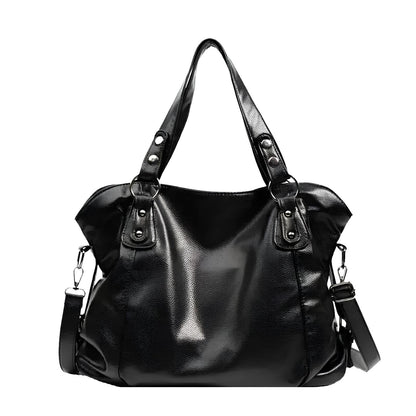 Big Luxe Leather Tote Bag - ModishWorld