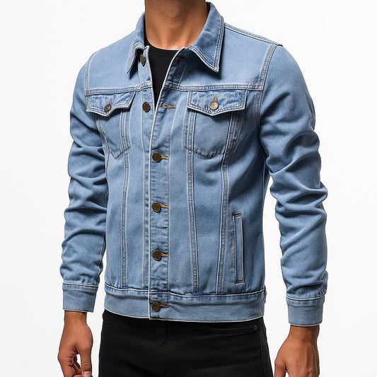 Classic Fit Mens Denim Jacket - Modish World