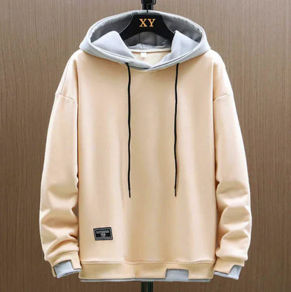 Men's Bold Hoodie - Large Size and Long Sleeves