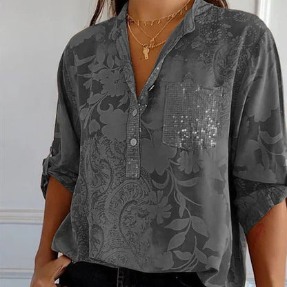 Women's Floral Summer Blouse