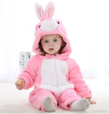 Adorable Baby Onesies with Fun Animal Designs