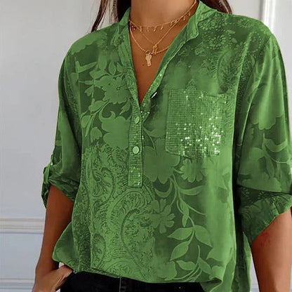 Women's Floral Summer Blouse