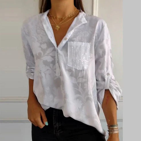 Women's Floral Summer Blouse