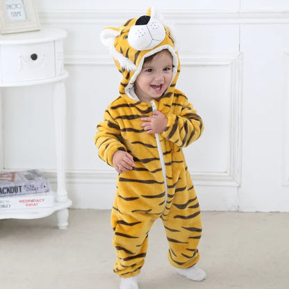 Adorable Baby Onesies with Fun Animal Designs