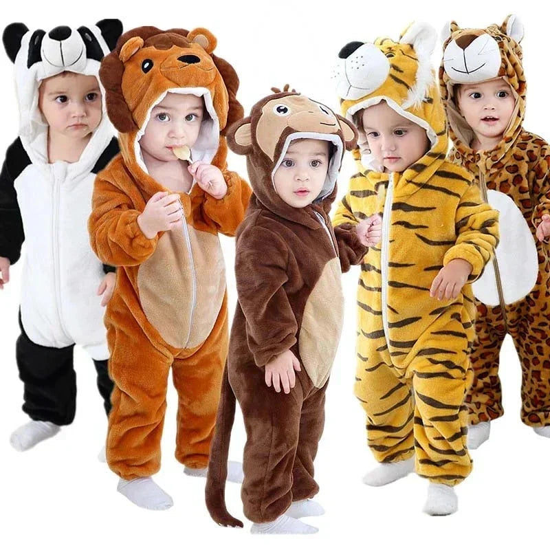 Adorable Baby Onesies with Fun Animal Designs - ModishWorld