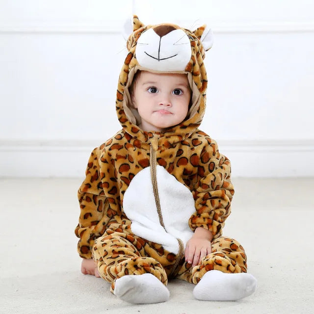 Adorable Baby Onesies with Fun Animal Designs