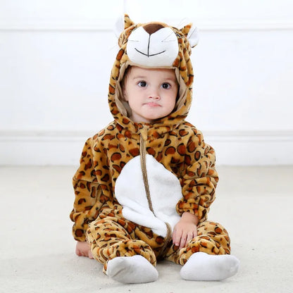 Adorable Baby Onesies with Fun Animal Designs