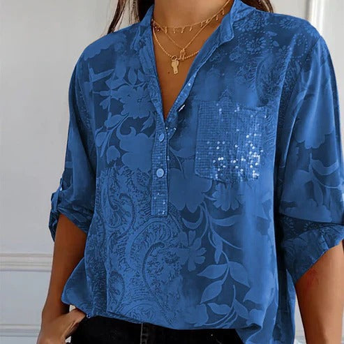 Women's Floral Summer Blouse