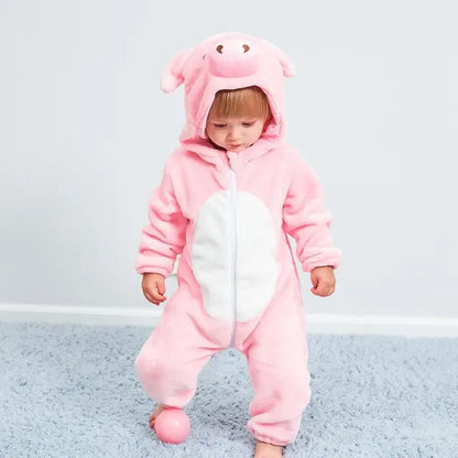 Adorable Baby Onesies with Fun Animal Designs